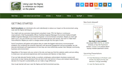 Desktop Screenshot of leansixsigmaenvironment.org